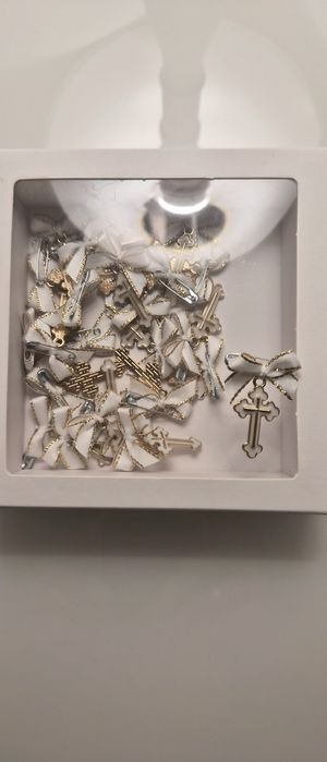 Decor cristelniță botez (160 cm) + 24 cruciulite biserica