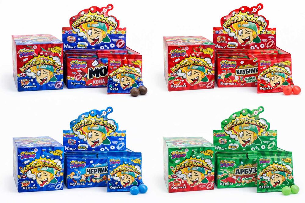 Дистрибуция сладостей по Казахстану