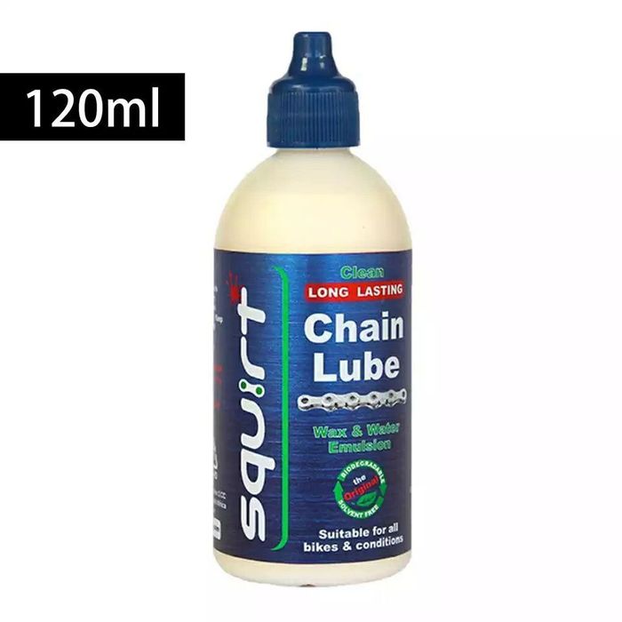 Парафиновую смазку для велосипеда Chain Lube Squirt.