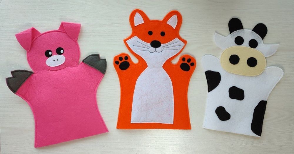 Игрушки на руки,кукольный театр.