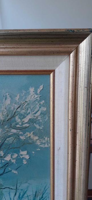 Tablou - Peisaj ulei pe panza - semnat