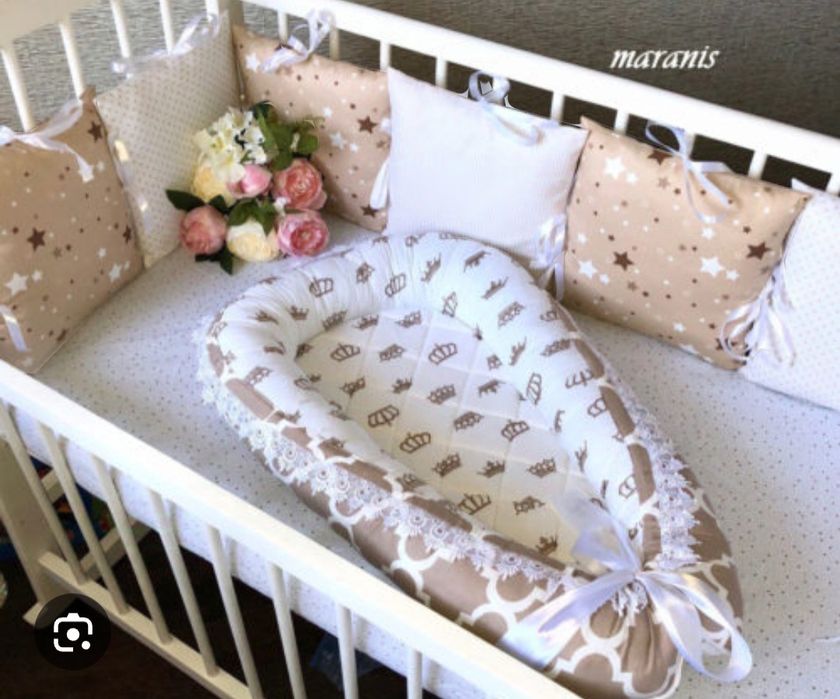 Детская  мини кроватка (гнёздышко) для новорожденных