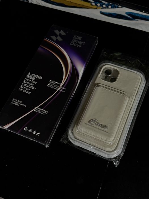 Iphone 13 uchun Himoya Oynasi + MagSafe Case