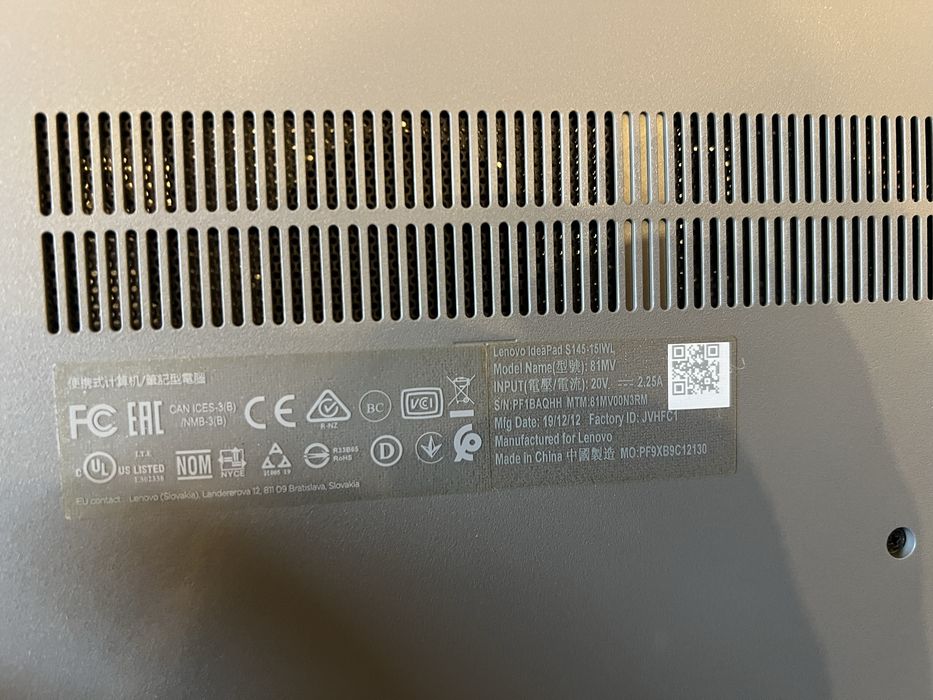 Laptop Lenovo Idea Pad i5 8th gen