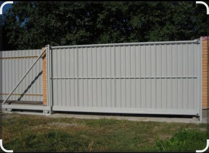 Ворота откатные +автоматика