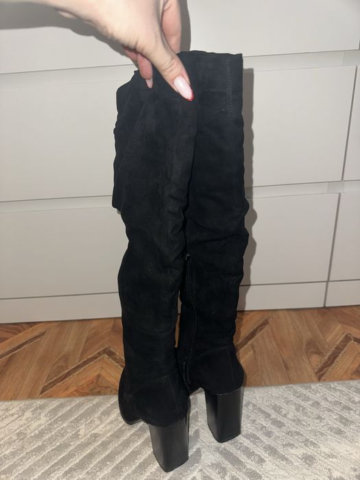 Сапоги замшевые 37 размер