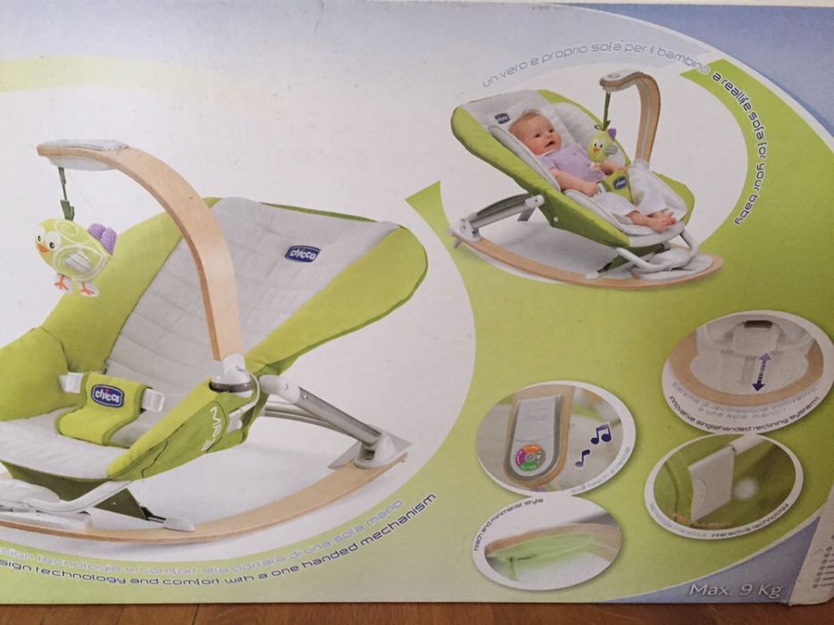 Бебешки шезлонг Chicco I- feel