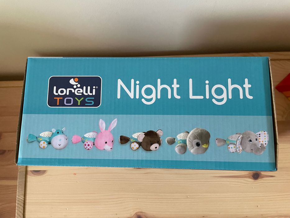 Lorelli бебешка нощна лампа - слонче и хипопотам