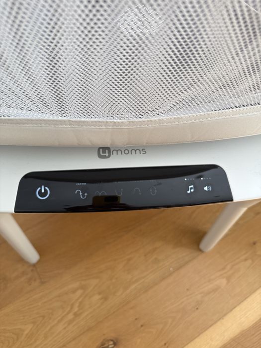 Patut bebe cu leagan(5 moduri) si 4 sunete alba