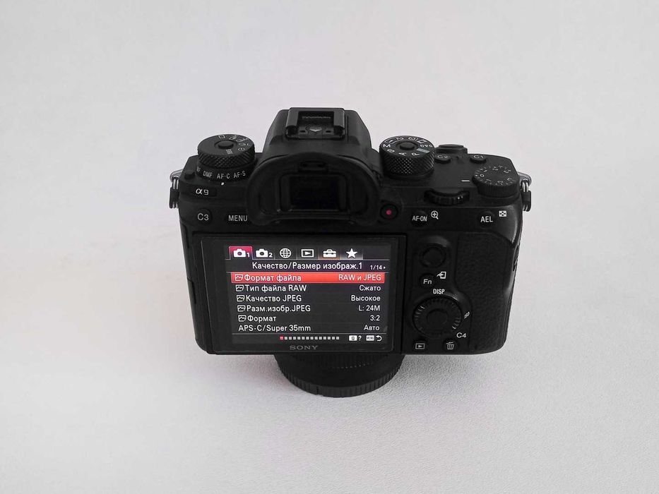 топовая беззеркалка Sony A9