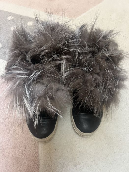 Дамски боти/ботуши от естествена кожа