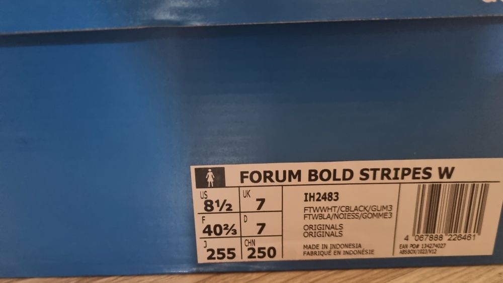 Сникърси  adidas Forum Bold Stripes IH2483 Бял