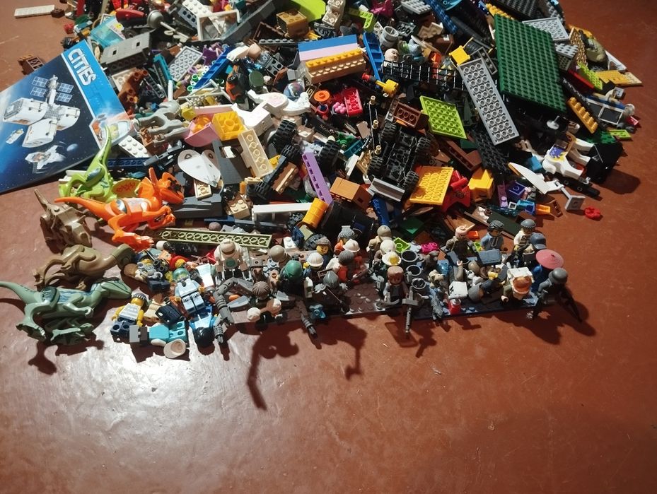 Лего огромная куча
