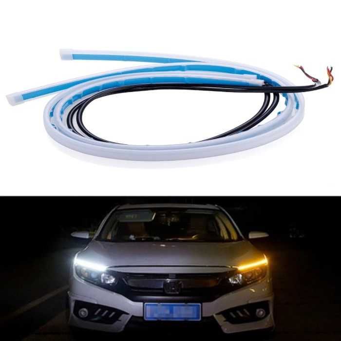 LED Дневни светлини Automat, гъвкави с вграден бягащ мигач 30см