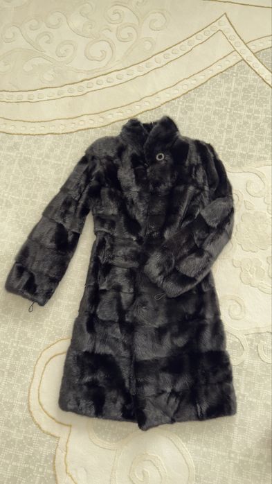 Натуральная норковая шуба б/у