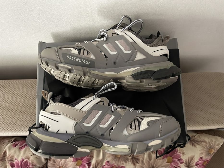 Balenciaga Track Grey and White, 44