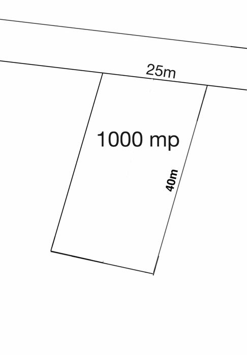 Teren 1000 mp în Ciorogârla – la doar 200 m de Strada Mare – 29 €/mp