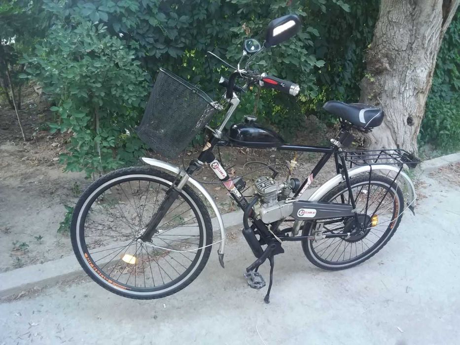 Продам почти новый веломотор (сразу после обкатки)