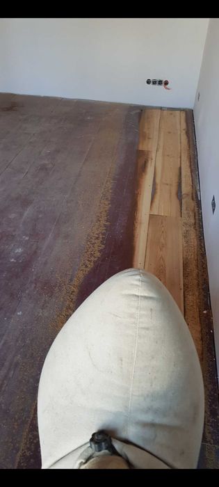 Циклене на паркет и дюшеме