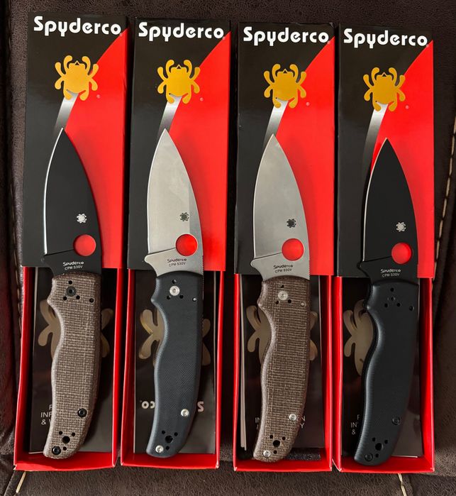 Cutit Spyderco Shaman C229GP si Para3 C223GP