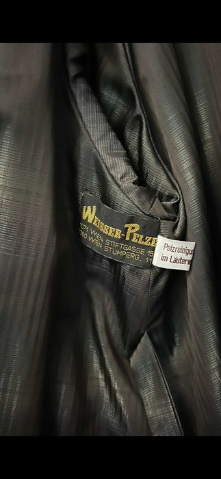 Дълго палто от норка