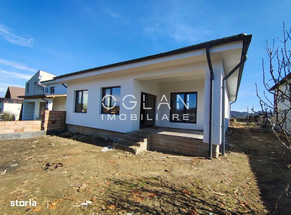 Casa moderna pe un singur nivel, Selimbar 130 mp