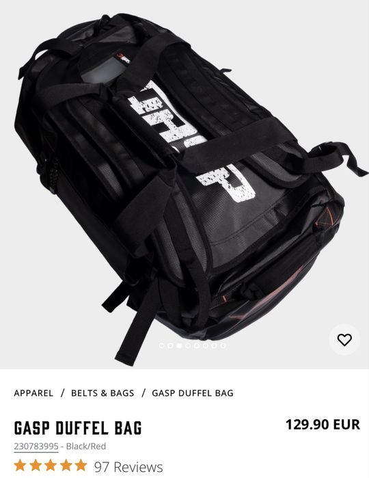 GASP - Duffel Bag - Фитнес сак