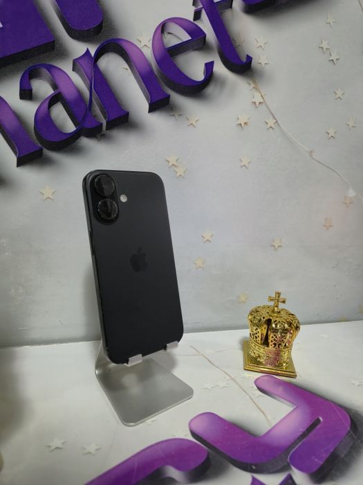 iPhone 16 Black 5G 128GB Baterie:94%.Preṭ fix!