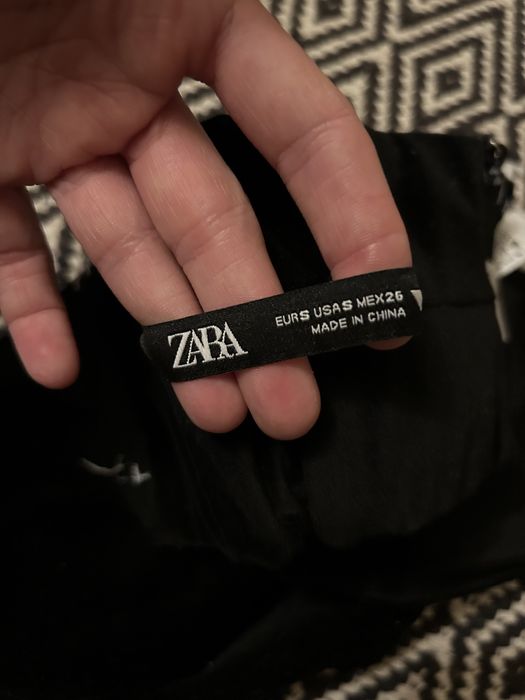 Top Zara din catifea
