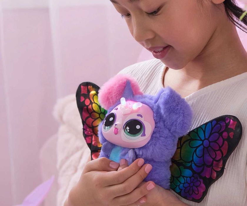 Интерактивна играчка изненада в яйце Hatchimals Bloomables Puppyfly