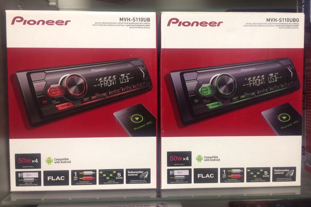 Автомагнитолы PIONEER