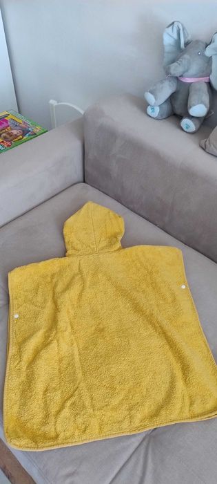 Детско хавлиено пончо размер 12-24 месеца