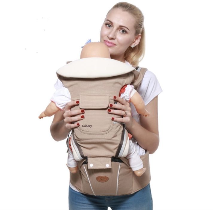 Переноска-кенгуру Gabesy (с хипситом)
