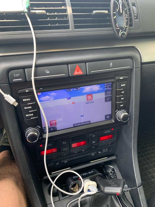 Navigatie GPS Android Audi A4 B6 B7 Dedicata - Carplay, QLed, DSP