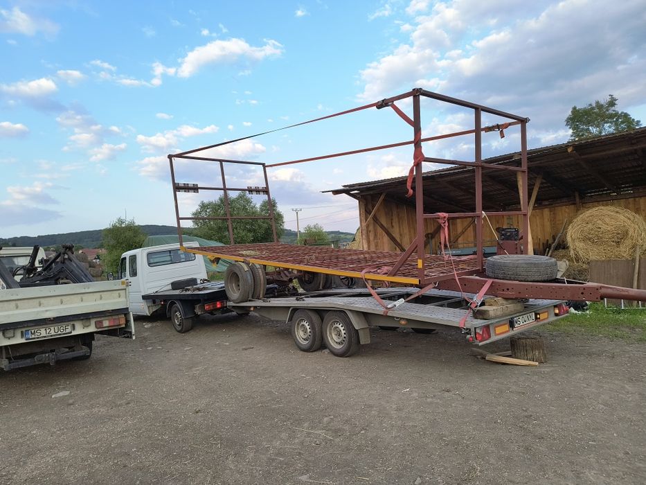 Trailer de baloti remorca de baloti