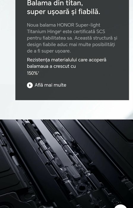 Honor magic pliabil v2 nou, 512GB, Ram 16gb, Android 14 Nou