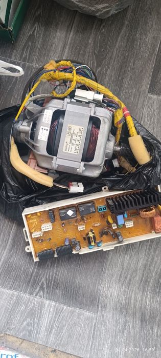 Двигатель и " мозги" от стиральной машины