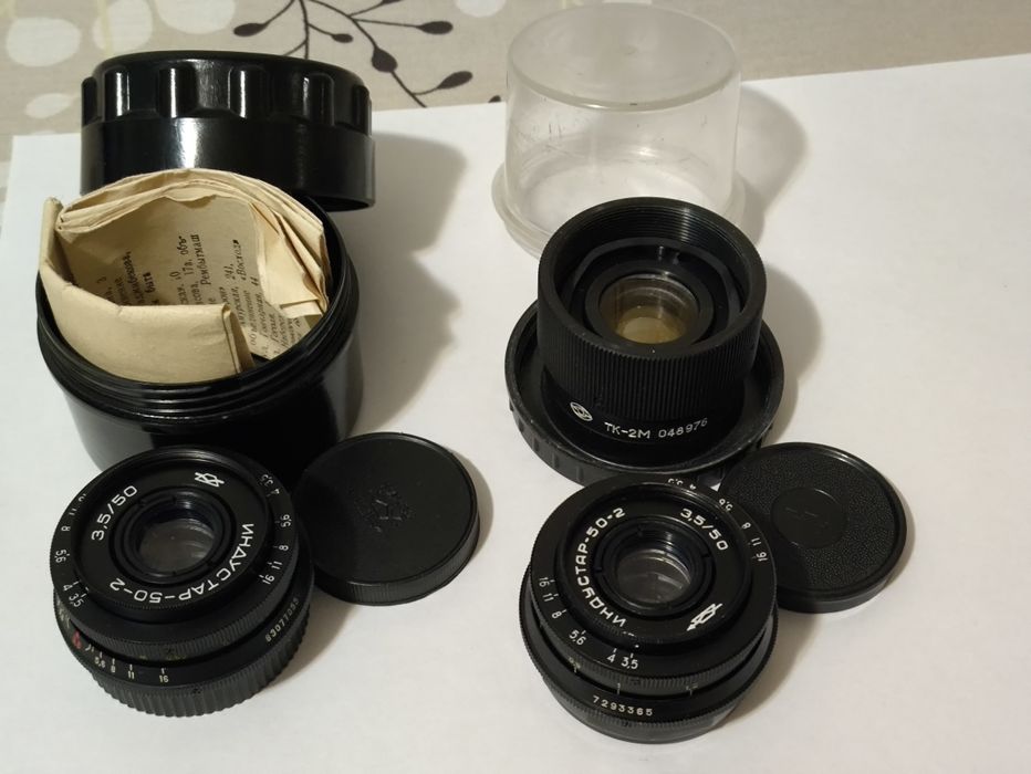 Объективы СССР + телеконвертор