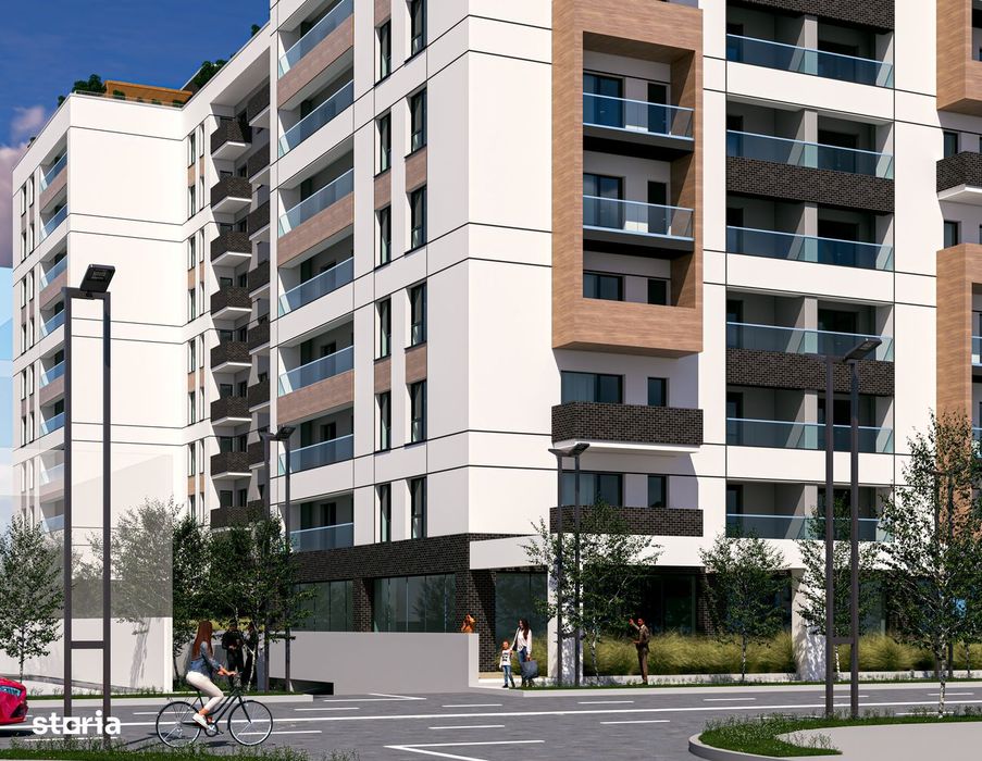 0 Comision! Apartament nou cu 2 camere si balcon, Strada Pucheni, S5