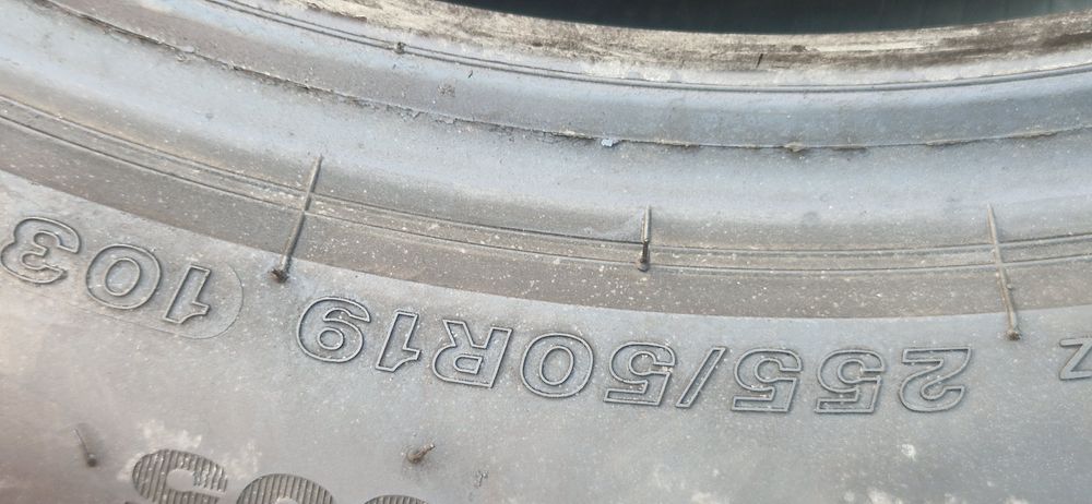 2 Anvelope Bridgestone 255 50 R19 M + S . Dot 2023