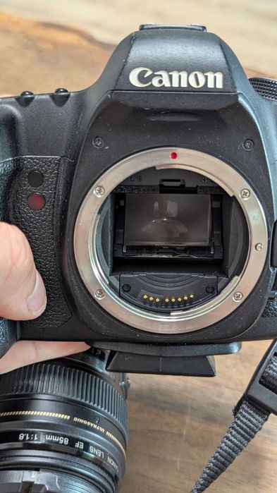 Canon 5D Mark II + Canon EF 85mm f/1.8 USM + TTL светкавица + Аксесоари