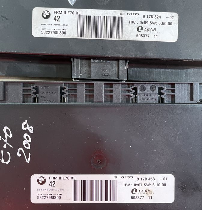 FRM 2 / FRM 3 / AHL BMW X5 E70 X6 E71 E87