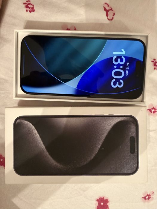 Iphone 15 pro 256 GB  Titanium Black