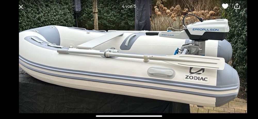 Vand motor electric barca