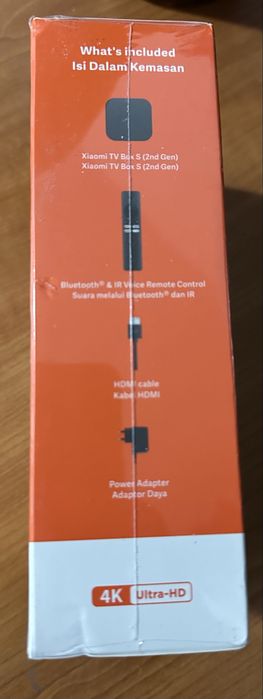 Mediaplayer Xiaomi MI TV Box S 2nd Gen , 4K Ultra HD, Negru