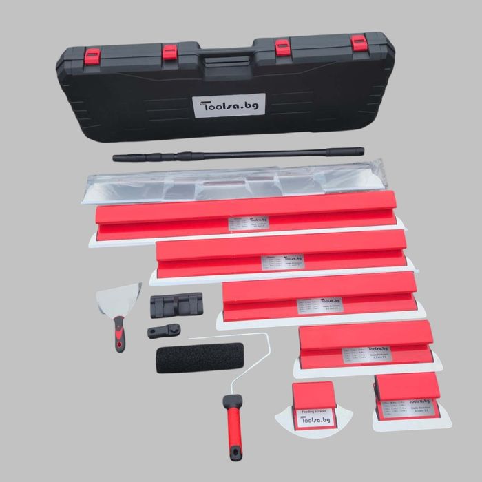 Професионален комплект за шпакловка TOOLSA