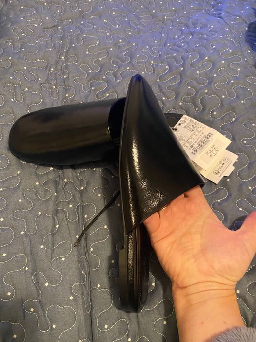 кожени джапанки zara