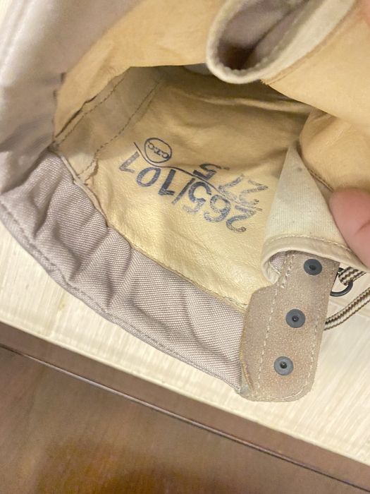 Bocanci militari piele intoarsa