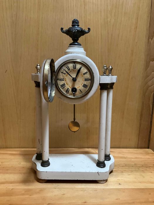 Механичен часовник за камина "Junghans"