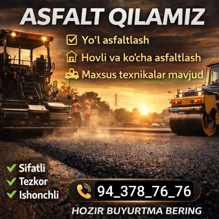 Asfaltlash Xizmati